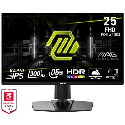 MSI MAG 255PXF Gaming Monitor, 300Hz Refresh Rate, 1080p FHD Monitor