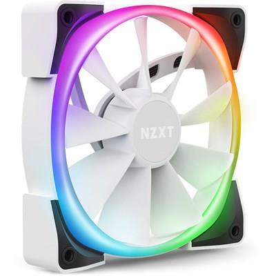 NZXT Aer RGB 2 120mm Case Fan - Matte White - HF-28120-BW