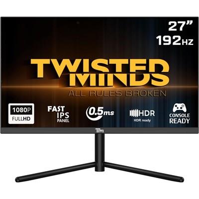 Twisted Minds TM27FHD192IPS Gaming Monitor FHD 27'' 192Hz Fast IPS, 0.5ms, HDR Ready. RGB