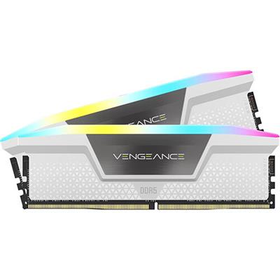 Corsair VENGEANCE RGB DDR5 5600MHz 64GB (32GB X 2) WHITE 