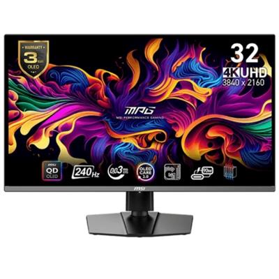 MSI MPG 321URX QD-OLED 32″ 16:9, 240Hz 0.03ms Gaming Monitor
