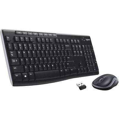 Logitech MK270R Wireless Keyboard And Mouse Combo | Black