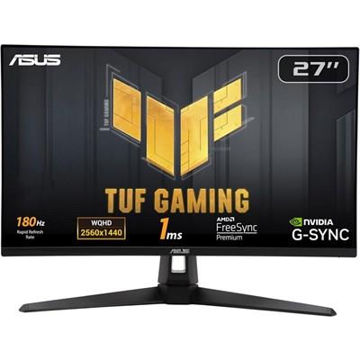 Asus TUF Gaming VG27AQ3A Gaming Monitor | VG3A Series 27" QHD (2560x1440) 180Hz IPS 1ms, Freesync Premium™, G-Sync Compatible, HDR10