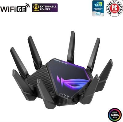 Asus ROG Rapture GT-AXE16000 Quad-Band WiFi 6E Gaming Router | AiMesh