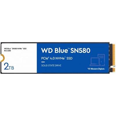 Western Digital 2TB WD Blue SN580 NVMe SSD Gen4 x4 PCIe M.2 2280 Up to 4,150 MB/s WDS200T3B0E