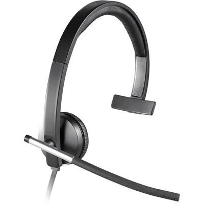 Logitech H650E USB Mono Headset - Enterprise-Grade Audio Quality - Designed and Certified for Business -Cisco Compatible