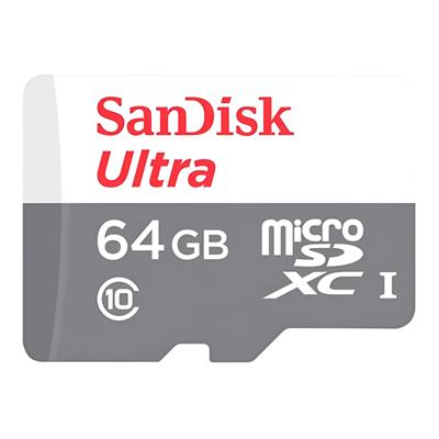 SanDisk Ultra microSDXC UHS-I 64GB Memory Card SDSQUNR-064G-GN3MN