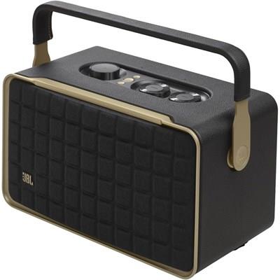 JBL Authentics 300 | Portable Smart Home Speaker Bluetooth WiFi - Built in Battery - Built in Alexa and Google Assistant - Black.