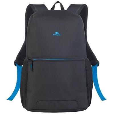 RIVACASE 8067 Black Full Size Laptop Backpack 15.6" Regent Collection