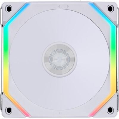 Lian Li Uni Fan SL120 V2 RGB Reverse Blade Daisy-Chain Fan - White - UF-RSL120V2-1W | x1 120mm