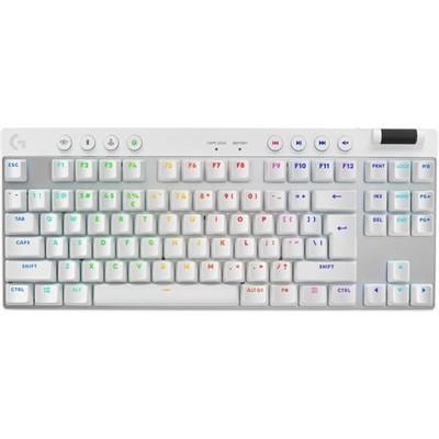 Logitech PRO X TKL LIGHTSPEED Gaming Keyboard | White US International Tactile