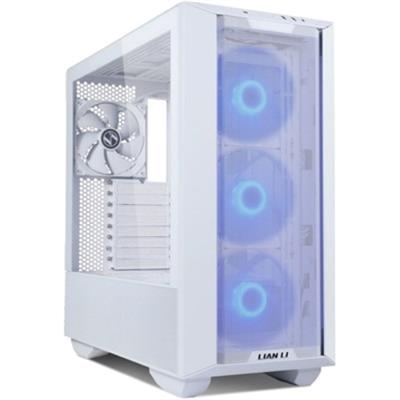 Lian Li LANCOOL III RGB Tower PC Case - White