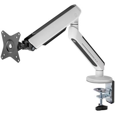 Twisted Minds Premium Gaming Single Monitor Arm with RGB Lighting – White - TM-54-C06-W