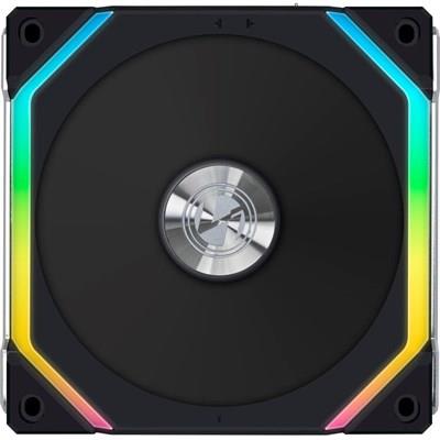 Lian Li Uni Fan SL120 V2 RGB Reverse Blade Daisy-Chain Fan - Black - RSL120V2-1B | x1 120mm