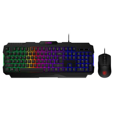 MSI Forge GK100 RGB Gaming Keyboard Mouse Combo