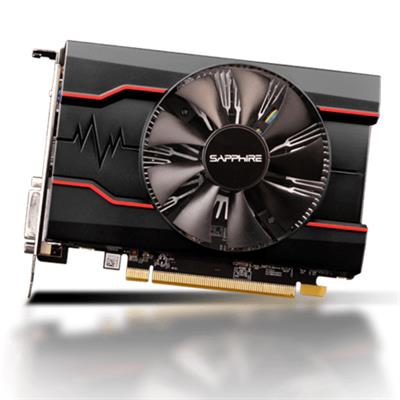 SAPPHIRE PULSE RX 550 2GB G5 GRAPHIC CARD - PULLED OUT