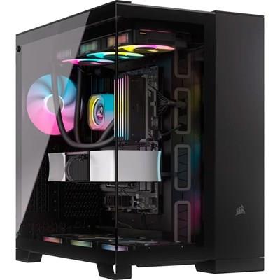 Corsair 6500X RGB Mid-Tower Dual Chamber PC Case - Black