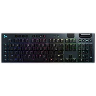 Logitech G915 LIGHTSPEED Wireless RGB Mechanical Gaming Keyboard | Black US International Linear 