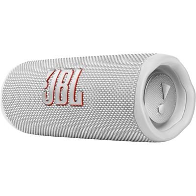 JBL Flip 6 Portable Waterproof Speaker - Bluetooth IPX7 Waterproof, JBL PartyBoost, White