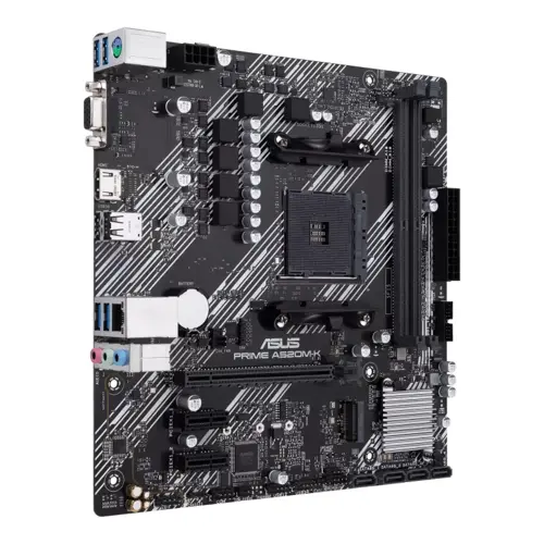 Asus Prime A520M-K/CSM AMD AM4 microATX Motherboard