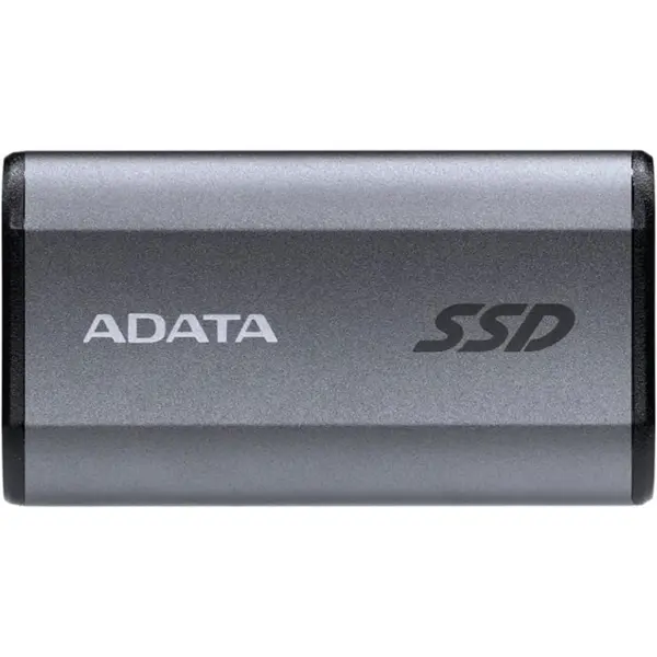ADATA Elite SE880 1TB External Solid State Drive, USB3.2 Gen2x2 Type-C, Up To 2000MB/s Read Speed, Super Compact Portable SSD, Titanium