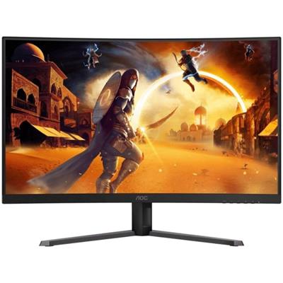 AOC CQ32G4E 31.5" QHD Curved Gaming Monitor | 0.5ms 180Hz HDR 10
