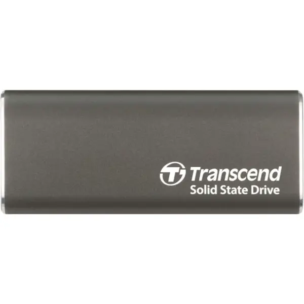 Transcend ESD265C Portable SSD 1TB, USB 3.2 Gen 2, Up To 1050MB/s, Iron Gray