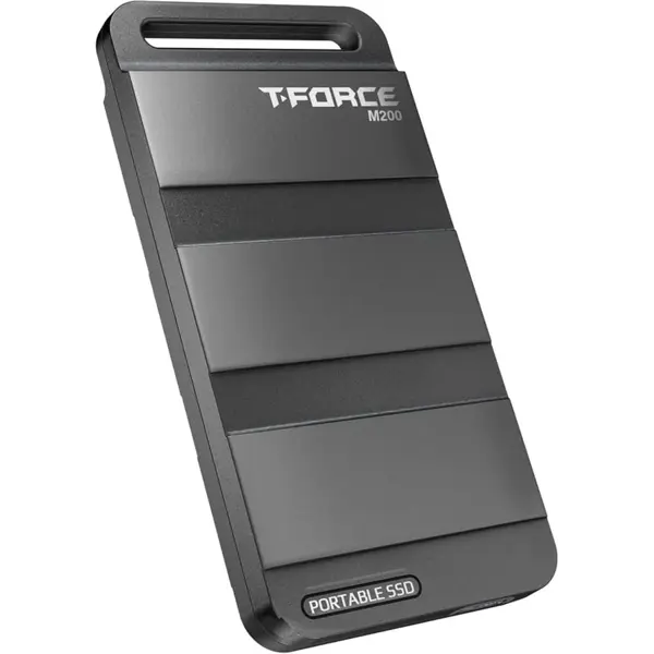 TEAMGROUP T-Force M200 Portable External SSD 2TB, USB3.2 Gen2x2 Type-C, Up To 2000MB/s Read Speed, Compatible With PS5, Xbox, Chrome OS, T8FED9002T0C102