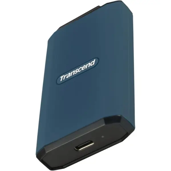 Transcend ESD410C 1TB External SSD, USB 3.2 Gen 2 20Gbps, Up To 2000MB/s, IPX5 Water-Resistant, Supports Apple 4K 60fps ProRes, TS1TESD410C