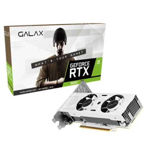 GALAX GeForce RTX 3050 6GB LP White