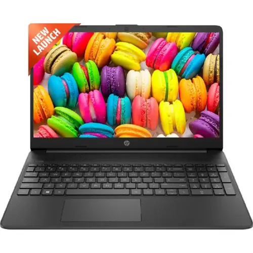 HP 15S-FQ5000NIA Laptop - Intel Core i3-1215U, 4GB, 256GB SSD, Intel Graphics, 15.6" HD Display, Jet black