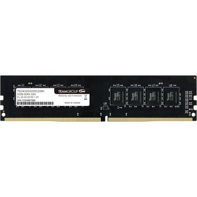 TeamGroup Elite 32GB (1x32GB) 3200MHz C22 UDIMM DDR4 Desktop Memory