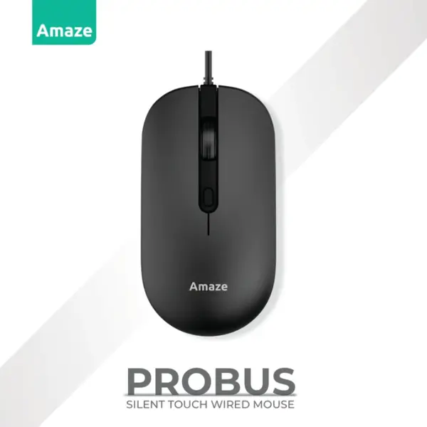 Amaze A704 Probus Series Silent Touch Wired Mouse  