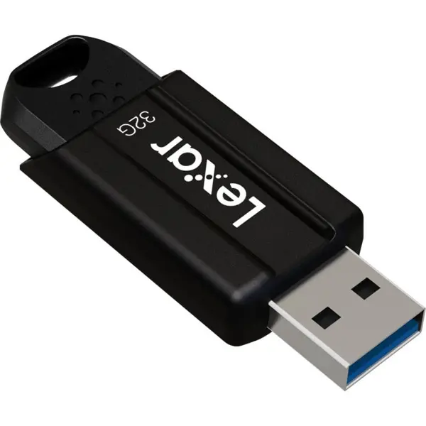 Lexar JumpDrive S80 32GB USB 3.1 Flash Drive, Up To 150MB/s Read, Retractable Design, 256-Bit AES Encryption