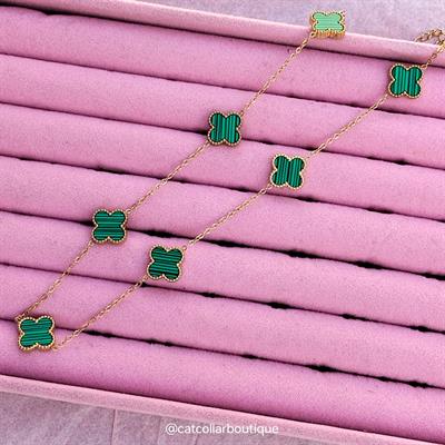 7 Clovers Chain (Green)