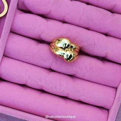 Chunky bold Golden Ring