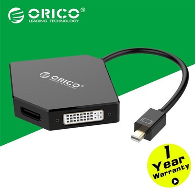 ORICO Mini DisplayPort to HDMI+DVI+VGA Adapter (DMP-HDV3)