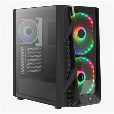 Aerocool NightHawk Duo Tempered Glass Edition ARGB Mid Tower Chassis