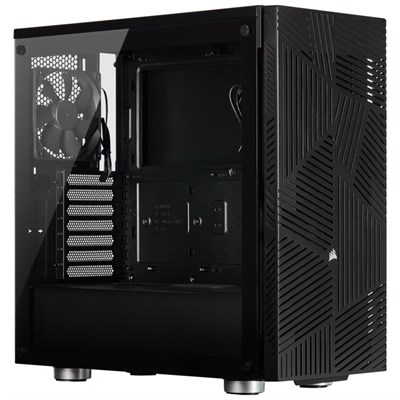 Corsair 275R Airflow Tempered Glass Mid-Tower Gaming Case — Black
