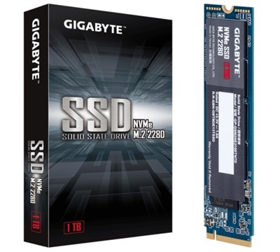 Gigabyte M.2 PCIe NVME SSD 1TB GP-GSM2NE3100TNTD