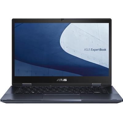 Asus ExpertBook B3 Flip 14 B3402FBA x360 Touchscreen Laptop 12th Gen Core i5-1235U, 8GB DDR4, 512GB SSD, Intel Iris Xe Graphics, 14" FHD Touch Screen, DOS, Black