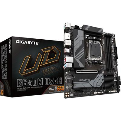 Gigabyte B650M DS3H AMD Socket AM5 Ryzen 7000 Series Motherboard | Rev 1.0