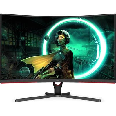 AOC CQ32G3SE 31.5" QHD Curved VA Gaming Monitor HDR10, FreeSync Premium, 1ms 165Hz