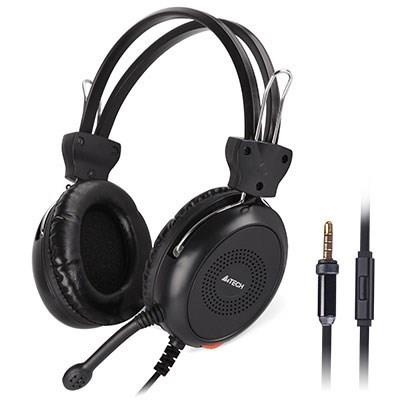 A4Tech HS-30i Superior Sound Quality Stereo Headphone - Black
