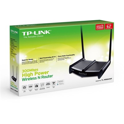 TP-LINK TL-WR841HP Ver 3.1, 300Mbps High Power Wireless N Router