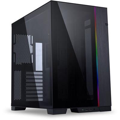 Lian Li O11 Dynamic EVO Mid-Tower Gaming PC Case - (Black - White)