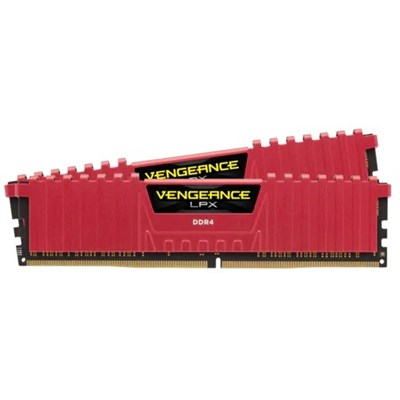 Corsair VENGEANCE® LPX 16GB (2 x 8GB) DDR4 DRAM 3200MHz C16 Memory Kit - Red