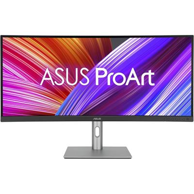 ASUS ProArt Display PA34VCNV Curved Professional Monitor | 34.1" IPS (3440 x 1440) 3800R Curvature, 100% sRGB, Calman Verified, USB-C Docking PD 96W, IPS