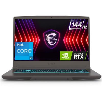 MSI Thin 15 B13UC-1000US Gaming Laptop | Intel Core i5-13420H 16GB 512GB NVIDIA Geforce RTX 3050 4GB Windows 11 15.6" FHD 144Hz