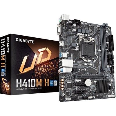 Gigabyte H410M H Intel H410 Ultra Durable Motherboard